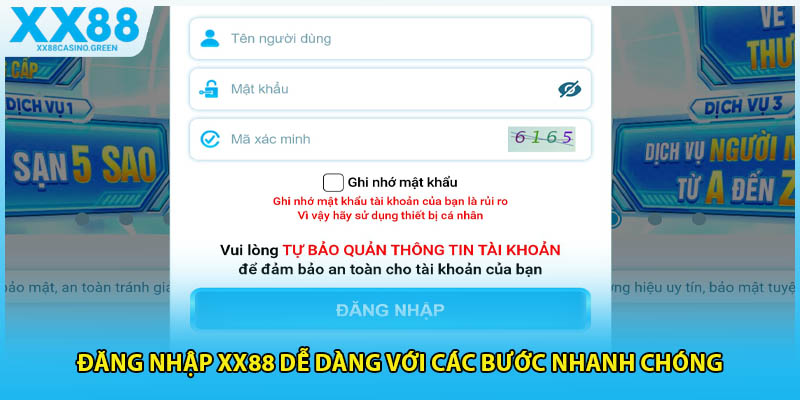 Đăng nhập XX88 dễ dàng với các bước nhanh chóng